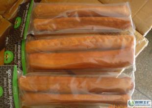 健康美味，廠家直銷 2只裝10寸醬色煙熏發泡棒——愛犬的運動休閑佳品